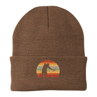 Bowfisher Vintage Retro Bowfisher Shoot Fish Bow Hunter Beanie | Artistshot