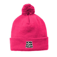 Proud  Pagan   41101350 Pom Pom Beanie | Artistshot