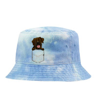 Majorca Mastiff Puppy For A Dog Owner Pet Pocket T Shirt Tie Dyed Bucket Hat | Artistshot