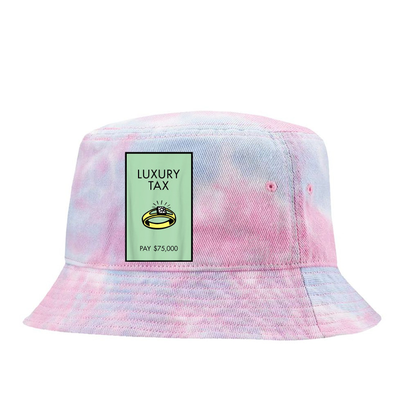 Monopoly Luxury Tax Pay 75,000 T Shirt Tie Dyed Bucket Hat by harmanyuan | Artistshot