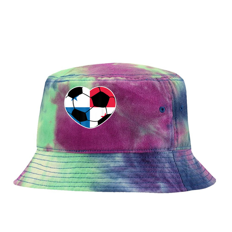 Panama Soccer Ball Heart Jersey Shirt   Panama Football Gift Tie Dyed Bucket Hat by copedoire | Artistshot