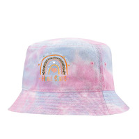 Rainbow Leopard Head Start Back To School Teacher Student T Shirt Tie Dyed Bucket Hat | Artistshot