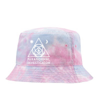 Paranormal Investigator Gift For A Ghost Hunter T Shirt Tie Dyed Bucket Hat | Artistshot