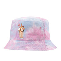 Chocolate Peanut Butter Milkshake T  Shirt Peanut Butter Milkshake Wit Tie Dyed Bucket Hat | Artistshot