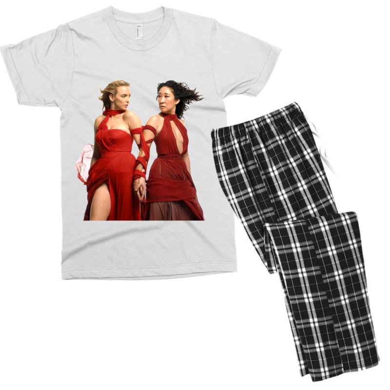 Killing Eve, Villanelle,jodie Comer,villanelle Jesus,drag,drag King,po Men's T-shirt Pajama Set | Artistshot