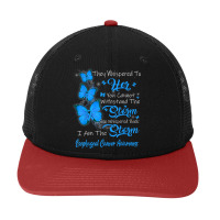 I Am The Storm Esophageal Cancer Awareness T Shirt Snapback Trucker Cap | Artistshot