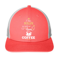 I Love Malin As Much As I Love Coffee Gift For Him Snapback Trucker Cap | Artistshot