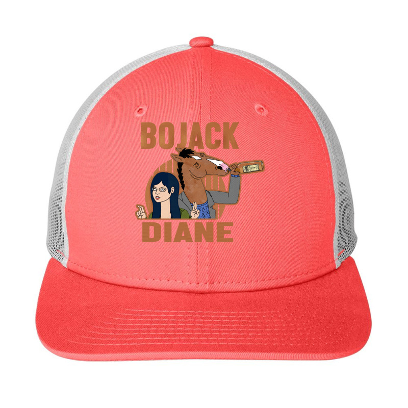 Retro  Bojack Cartoon Call Me Snapback Trucker Cap by Reagan-Artist | Artistshot