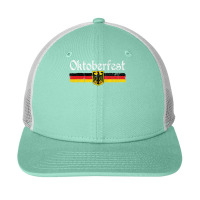 Oktoberfest German Beer Men Women Vintage German Flag T Shirt Snapback Trucker Cap | Artistshot