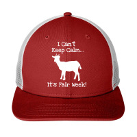 State And County Fair Show Goat Farm Animal Showing T Shirt Snapback Trucker Cap | Artistshot