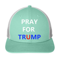 Pray For Trump Snapback Trucker Cap | Artistshot