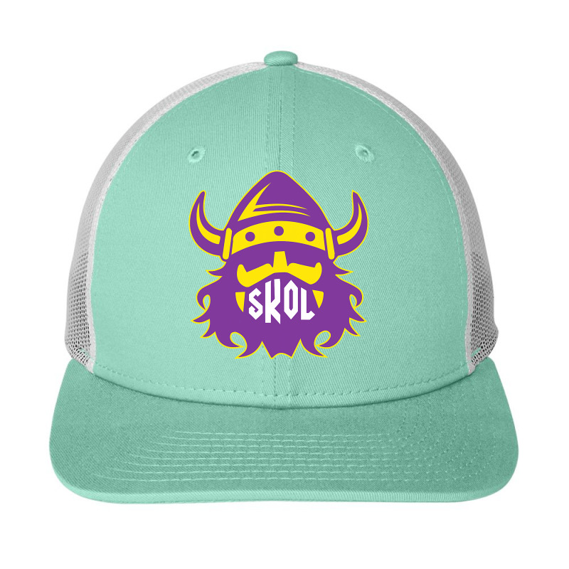 Skol Nordic Viking Helmet Shirt Snapback Trucker Cap | Artistshot