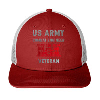 Us Army Combat Engineer Combat Engineer Veteran Gift T Shirt Snapback Trucker Cap | Artistshot