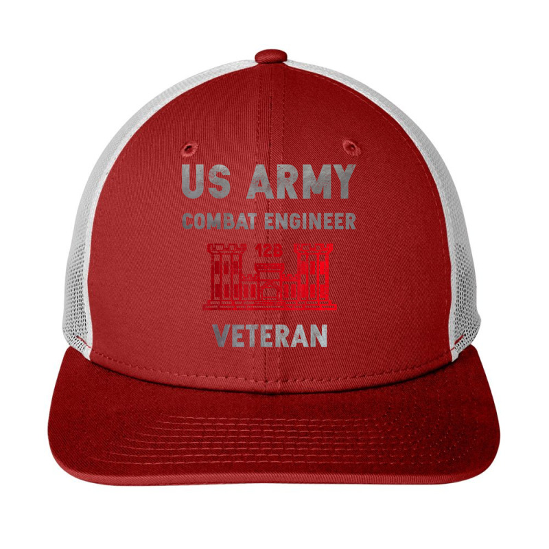 Us Army Combat Engineer Combat Engineer Veteran Gift T Shirt Snapback Trucker Cap by cheesebroughbrensen | Artistshot