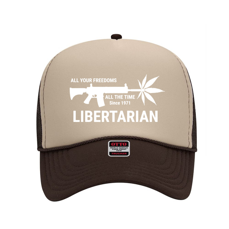 Libertarian Foam Trucker Hat | Artistshot