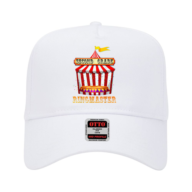 2nd Grade Ringmaster Teacher Circus Carnival Back To School Adjustable Baseball Cap by Lambent | Artistshot