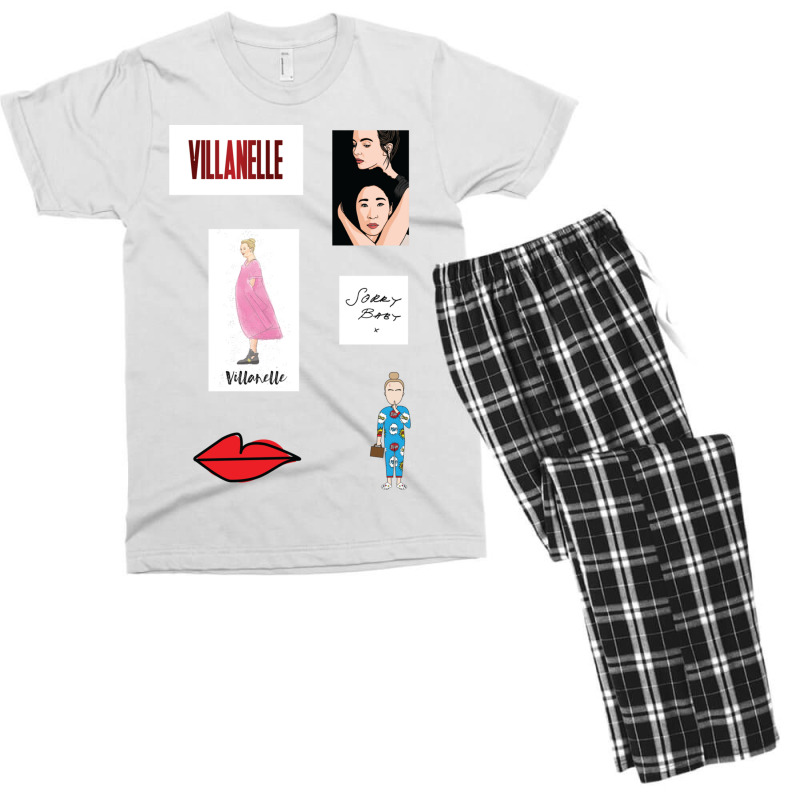 Killing Eve, Villanelle,jodie Comer,villanelle Jesus,drag,drag King,po Men's T-shirt Pajama Set | Artistshot