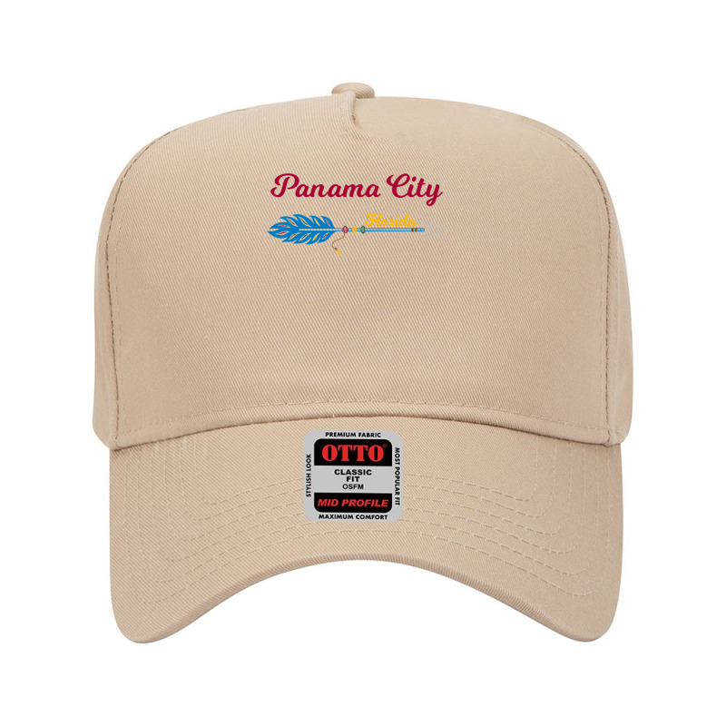 Panama City Florida Long Sleeve T Shirt Adjustable Baseball Cap by cm-arts | Artistshot