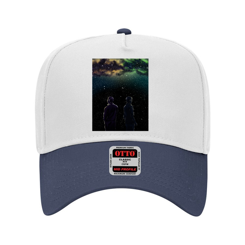 John And Rodney - A Galaxy Away Adjustable Baseball Cap by cm-arts | Artistshot