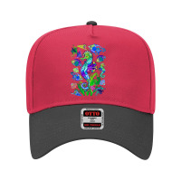 Marine Biologist Ocean Life Drawing Seahorse Adjustable Baseball Cap | Artistshot