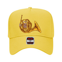 French Horn Instrument Music Adjustable Baseball Cap | Artistshot