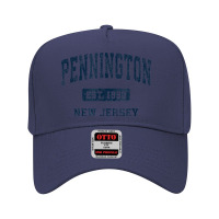 Pennington New Jersey Nj Vintage Athletic Sports Design Adjustable Baseball Cap | Artistshot