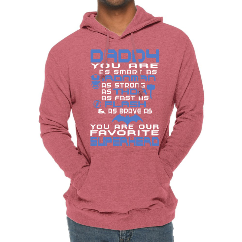 Daddy - Fathers Day - Gift For Dad _(b) Lightweight Hoodie | Artistshot