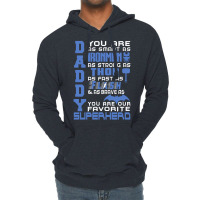 Daddy - Fathers Day - Gift For Dad Lightweight Hoodie | Artistshot