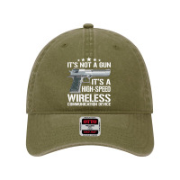 Its Not A Gun Meme ,  Funny Its Not A Gun Dyed Cap | Artistshot