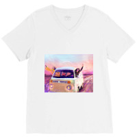 Killing Eve, Villanelle,jodie Comer,villanelle Jesus,drag,drag King,po V-neck Tee | Artistshot