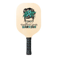 Myasthenia Gravis Warrior Mom Mg Awareness T Shirt Pickleball Paddle | Artistshot