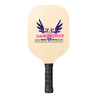 The Design Is Oppenheim Group A Text Art Pickleball Paddle | Artistshot