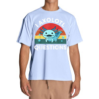 Retro Anime Shirt I Axolotl Questions Amine Lovers Gift T Shirt Urban Heavy T-shirt | Artistshot