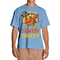 Chatty Turkey Matching Family Group Thanksgiving Party Urban Heavy T-shirt | Artistshot