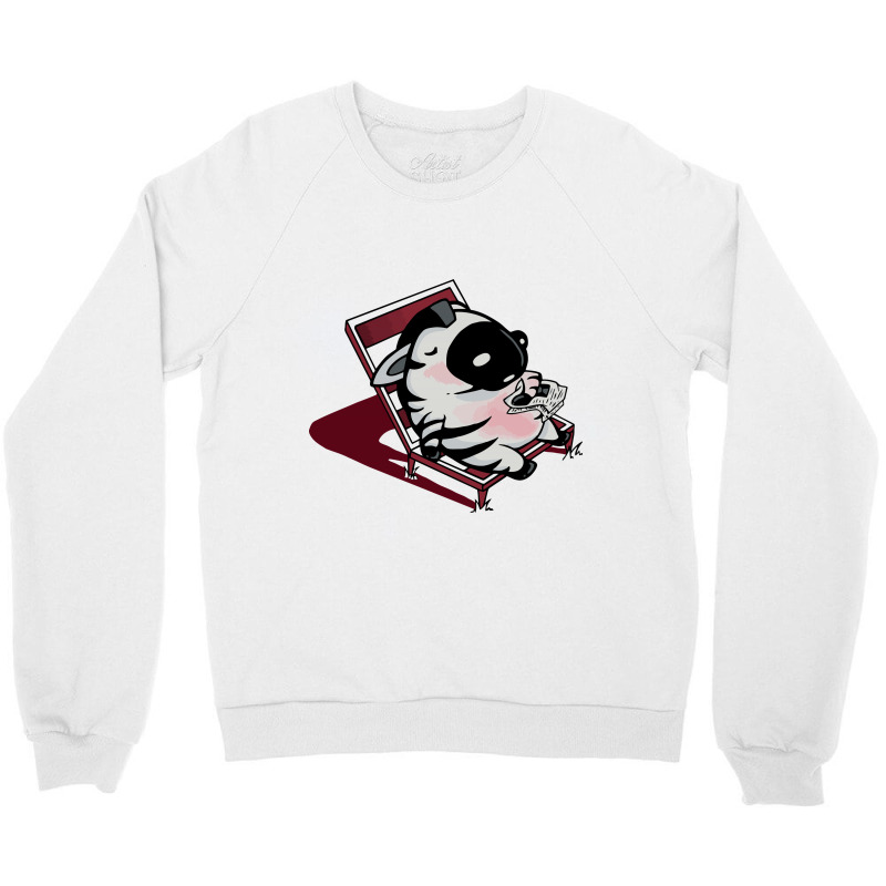 What’s Black And White And Red All Over Crewneck Sweatshirt by irvandwi2 | Artistshot