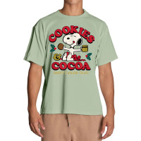 Peanuts Christmas Cookies & Cocoa Urban Heavy T-shirt | Artistshot