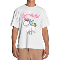 Type Onederful Shirt Type 1 Diabetes Awareness Unicorn T Shirt Urban Heavy T-shirt | Artistshot