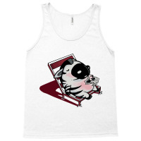 What’s Black And White And Red All Over Tank Top | Artistshot