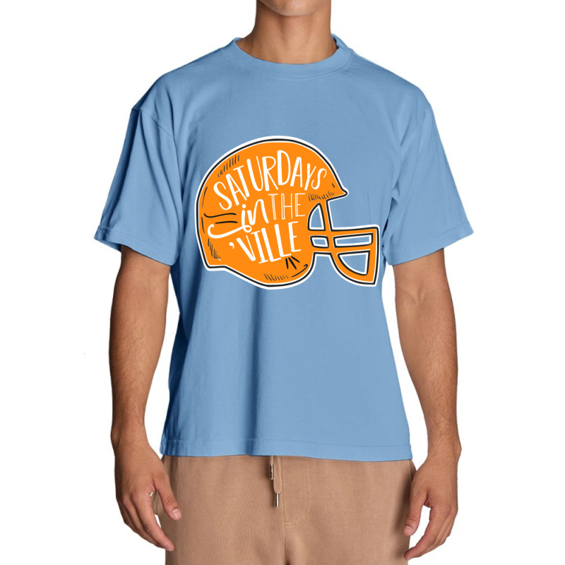 Football Saturdays In Knoxville Tennessee Urban Heavy T-shirt by KIMARMSTEAD | Artistshot