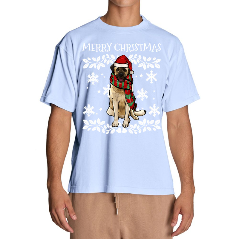 Merry Christmas Ornament Anatolian Shepherd Dog Xmas Santa Pullover Ho Urban Heavy T-shirt by gocuzhejani | Artistshot