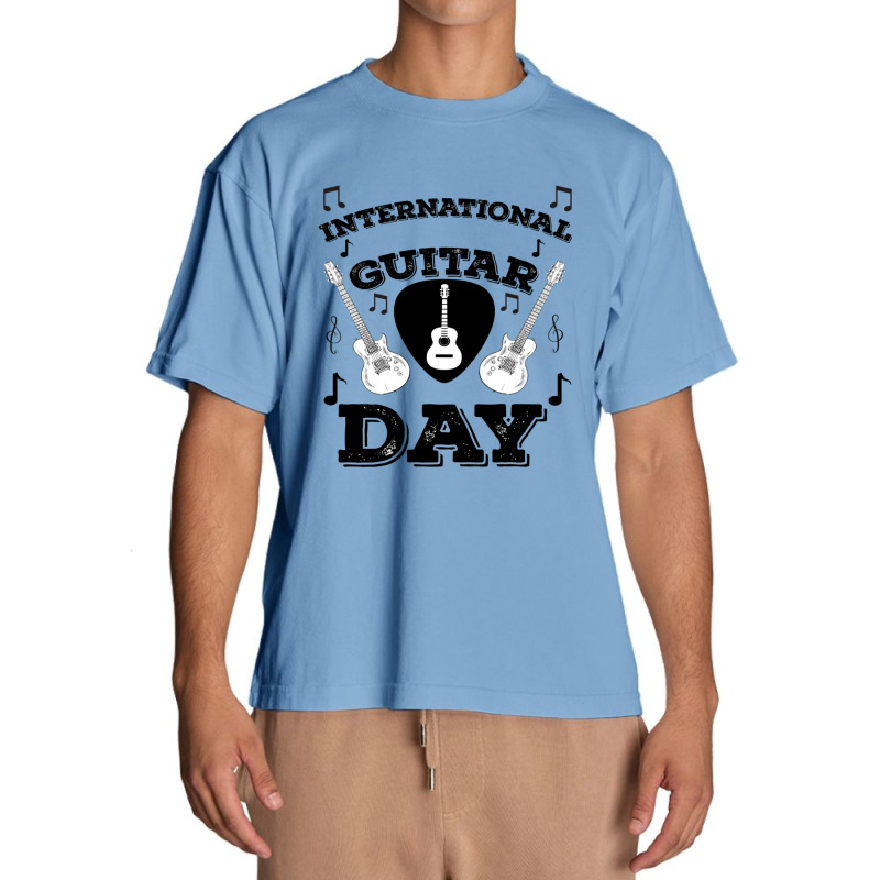 International Guitar Day Music Urban Heavy T-shirt by JilmarM.Perez | Artistshot