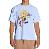 Skateboard Trick Airwalk, Skateboard Trick Airwalk Art, Skateboard Tri Urban Heavy T-shirt | Artistshot