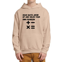 Math Quote Urban Pullover Hoodie | Artistshot