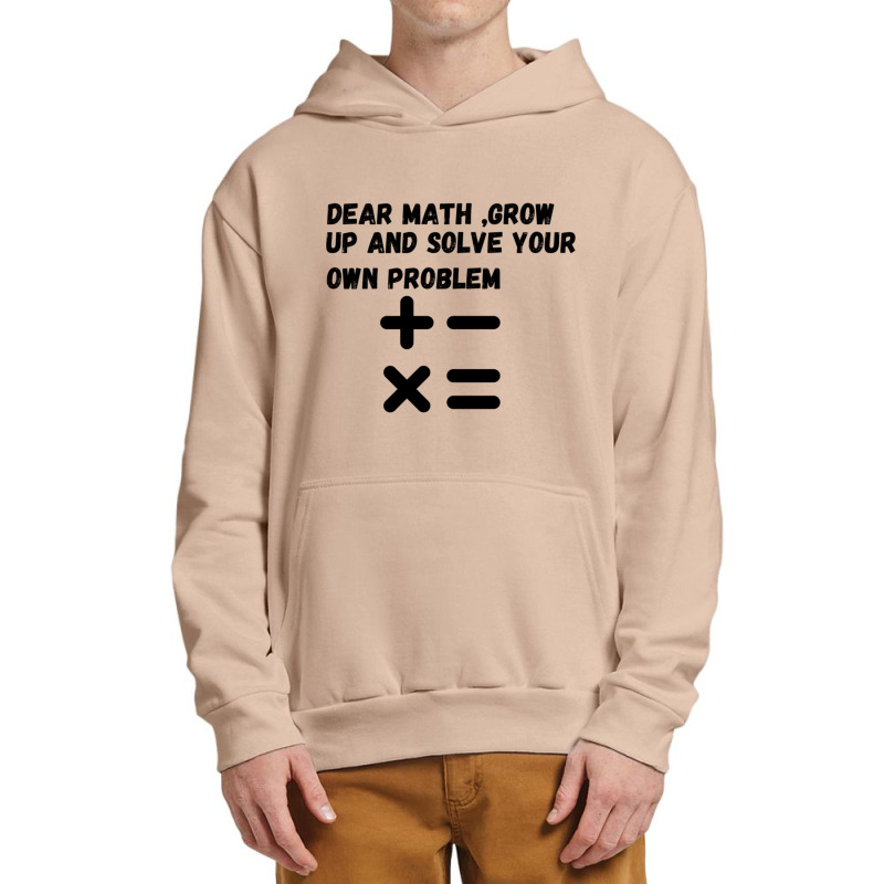 Math Quote Urban Pullover Hoodie | Artistshot