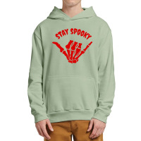 Stay Spooky Skeleton Hand Urban Pullover Hoodie | Artistshot