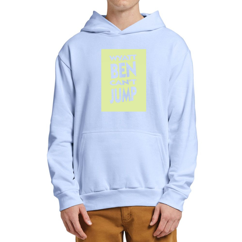 Wyatt Ben Can't Jump   Park And Recreation Humour Urban Pullover Hoodie by cm-arts | Artistshot