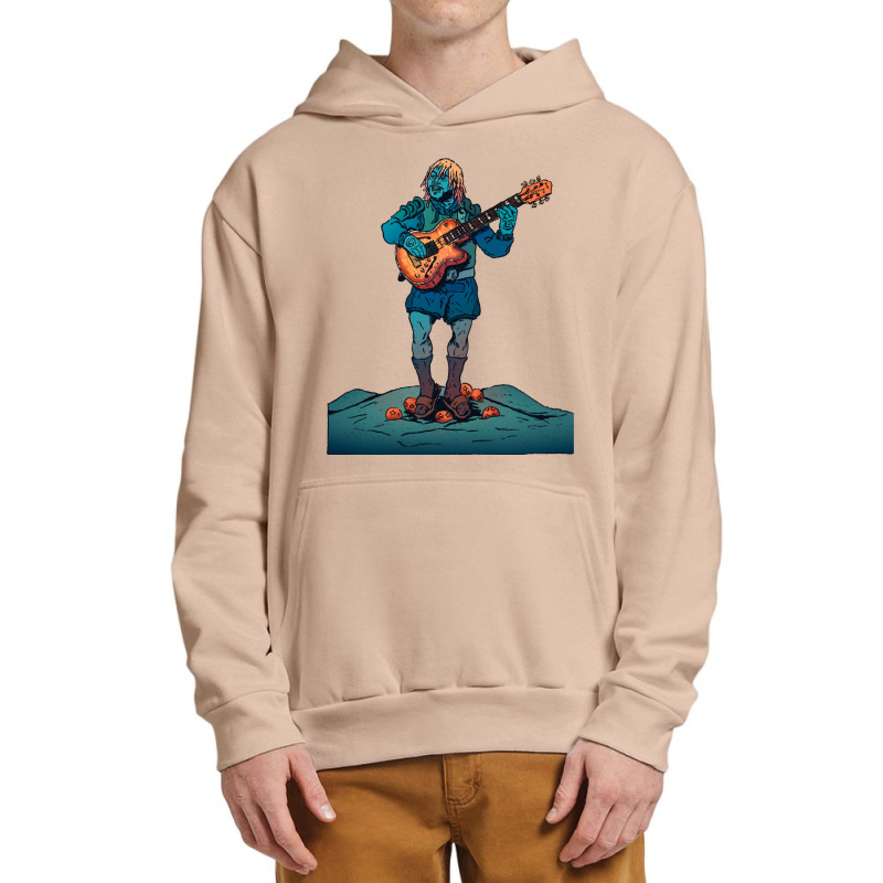 The Coolest Bass Player Merch Urban Pullover Hoodie by JESSICAALLEN | Artistshot