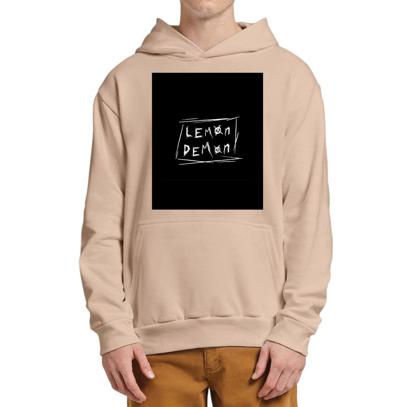 Metal Lemon Demon (black) Urban Pullover Hoodie | Artistshot