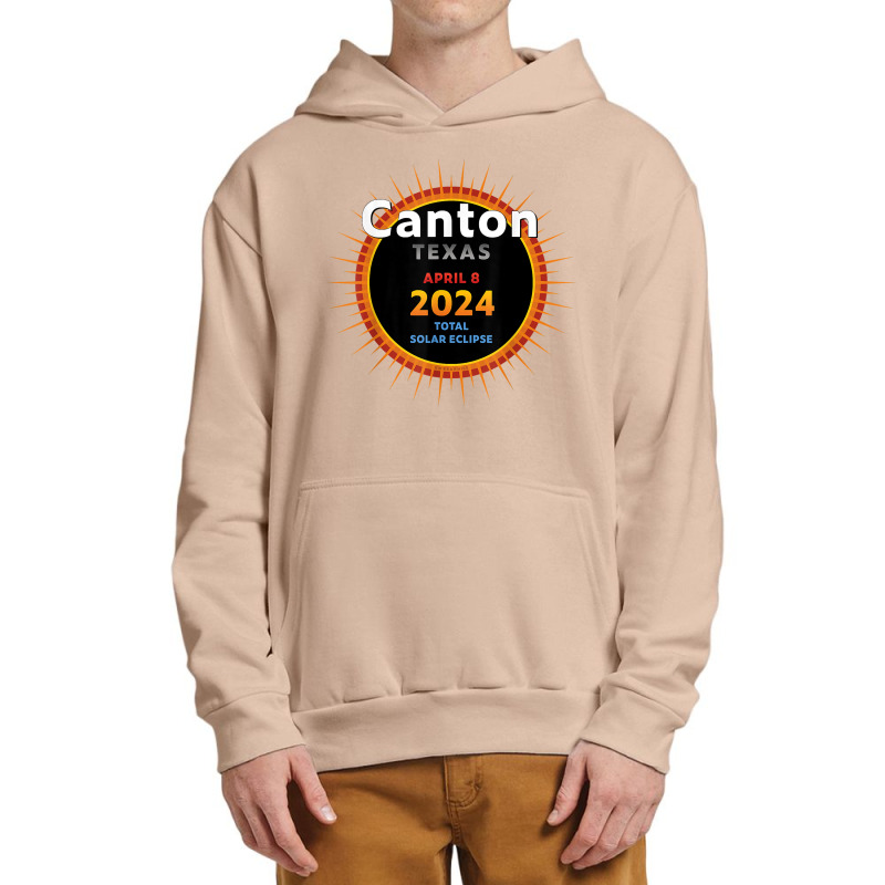 Canton Texas Tx Total Solar Eclipse 2024  2  T Shirt Urban Pullover Hoodie | Artistshot