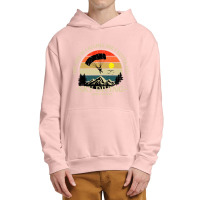 Skydiving Adventures Sky Is Calling Parachutes On Vintage Sunset Retro Urban Pullover Hoodie | Artistshot